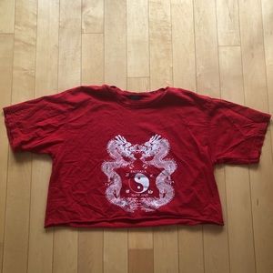 Red crop top ! ❤️